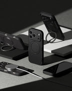 Ringke Alles MagSafe dėklas iPhone 18 Pro / 17 Pro - Juodas -- iPhone 18 Pro / iPhone 17 Pro