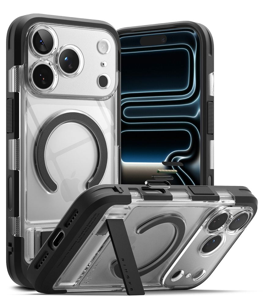 Ringke UX Magnetic dėklas iPhone 18 Pro / 17 Pro - Skaidrus -- iPhone 18 Pro / iPhone 17 Pro