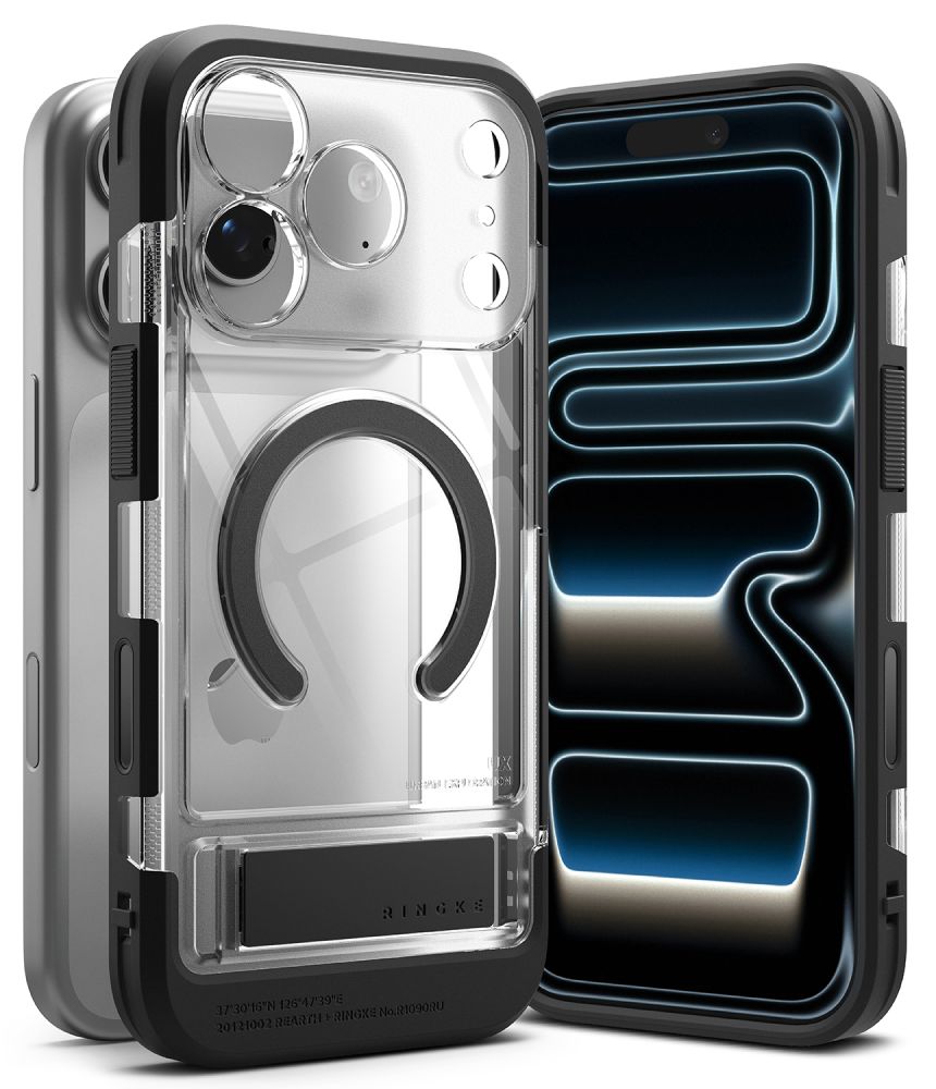 Ringke UX Magnetic dėklas iPhone 18 Pro / 17 Pro - Skaidrus -- iPhone 18 Pro / iPhone 17 Pro