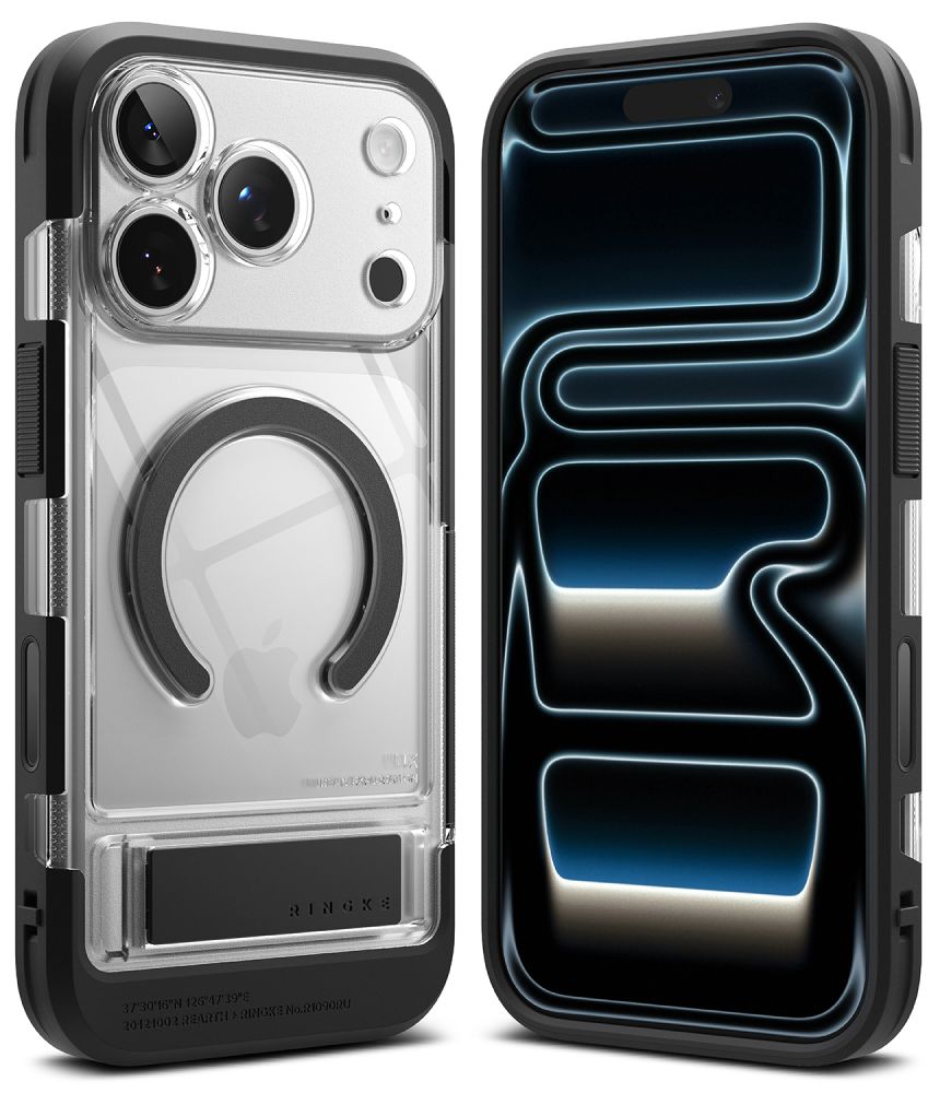 Ringke UX Magnetic dėklas iPhone 18 Pro / 17 Pro - Skaidrus -- iPhone 18 Pro / iPhone 17 Pro