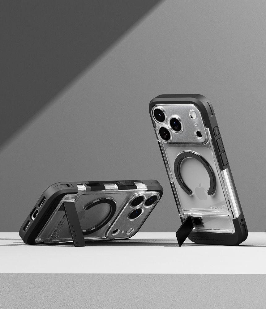 Ringke UX Magnetic dėklas iPhone 18 Pro / 17 Pro - Skaidrus -- iPhone 18 Pro / iPhone 17 Pro