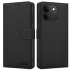 Tech-Protect Wallet dėklas Xiaomi Redmi Note 17 Pro Max 5G - matinis juodas -- Xiaomi Redmi Note 17 Pro Max