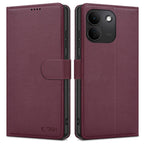 Tech-Protect Piniginė dėklas Xiaomi Redmi Note 17 Pro Max 5G - bordo -- Xiaomi Redmi Note 17 Pro Max