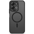 Dėklas Tech-Protect Magmat MagSafe telefonams Xiaomi Redmi 17 4G / 17 5G - matinė juoda -- Xiaomi Redmi 17 4G / Xiaomi...
