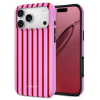 Tech-Protect Lamano MagSafe Dėklas iPhone 18 Pro / 17 Pro - Rožinis/Raudonas -- iPhone 18 Pro / iPhone 17 Pro