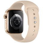 Tech-Protect silikono dirželis Apple Watch 44 / 45 / 46 / 49 mm - smėlio -- Apple Watch 44mm / Apple Watch 45mm / Apple...