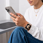 Tech-Protect silikono dirželis Apple Watch 44 / 45 / 46 / 49 mm - smėlio -- Apple Watch 44mm / Apple Watch 45mm / Apple...