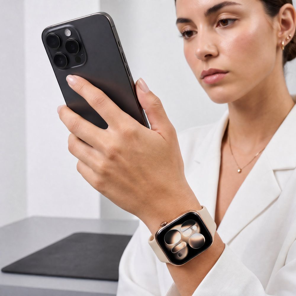 Tech-Protect silikono dirželis Apple Watch 44 / 45 / 46 / 49 mm - smėlio -- Apple Watch 44mm / Apple Watch 45mm / Apple...