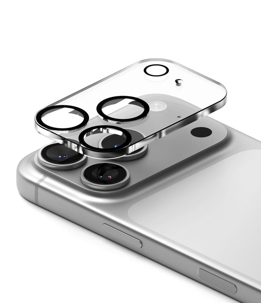 Ringke Camera Full Cover 2 vnt. grūdintas stiklas Apple iPhone 18 Pro Max – juodas -- iPhone 18 Pro Max