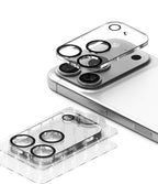 Ringke Camera Full Cover 2 vnt. grūdintas stiklas Apple iPhone 18 Pro Max – juodas -- iPhone 18 Pro Max