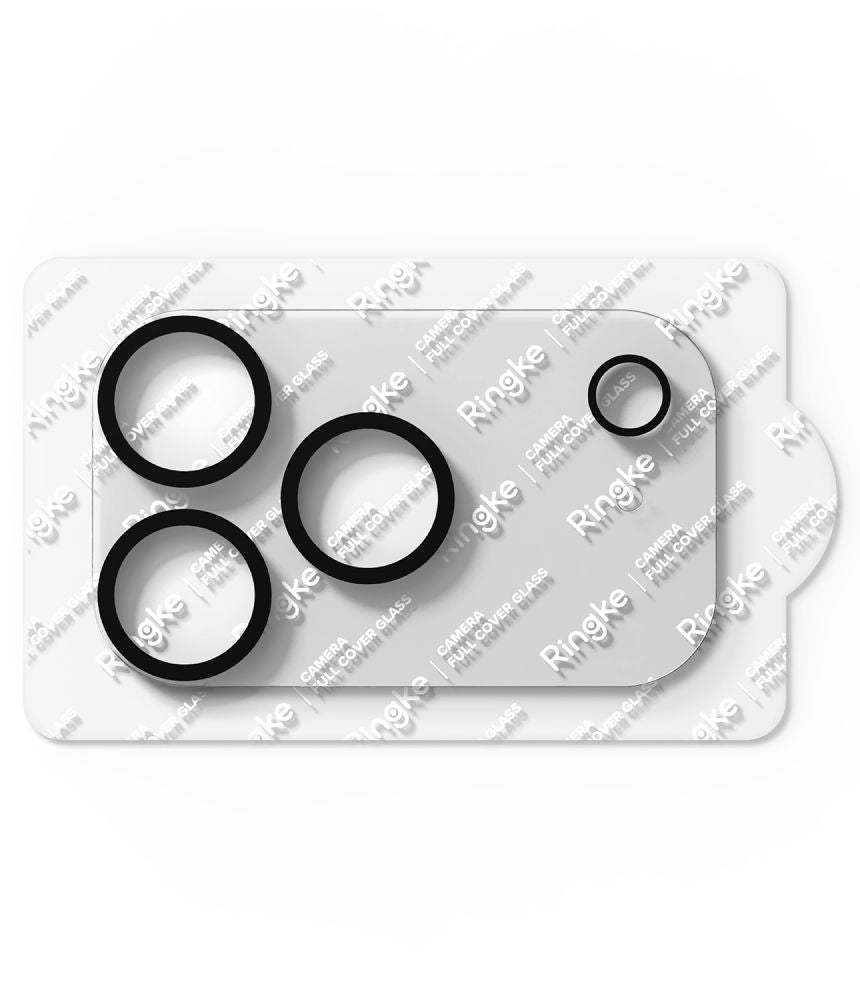 Ringke Camera Full Cover 2 vnt. grūdintas stiklas Apple iPhone 18 Pro – juodas -- iPhone 18 Pro