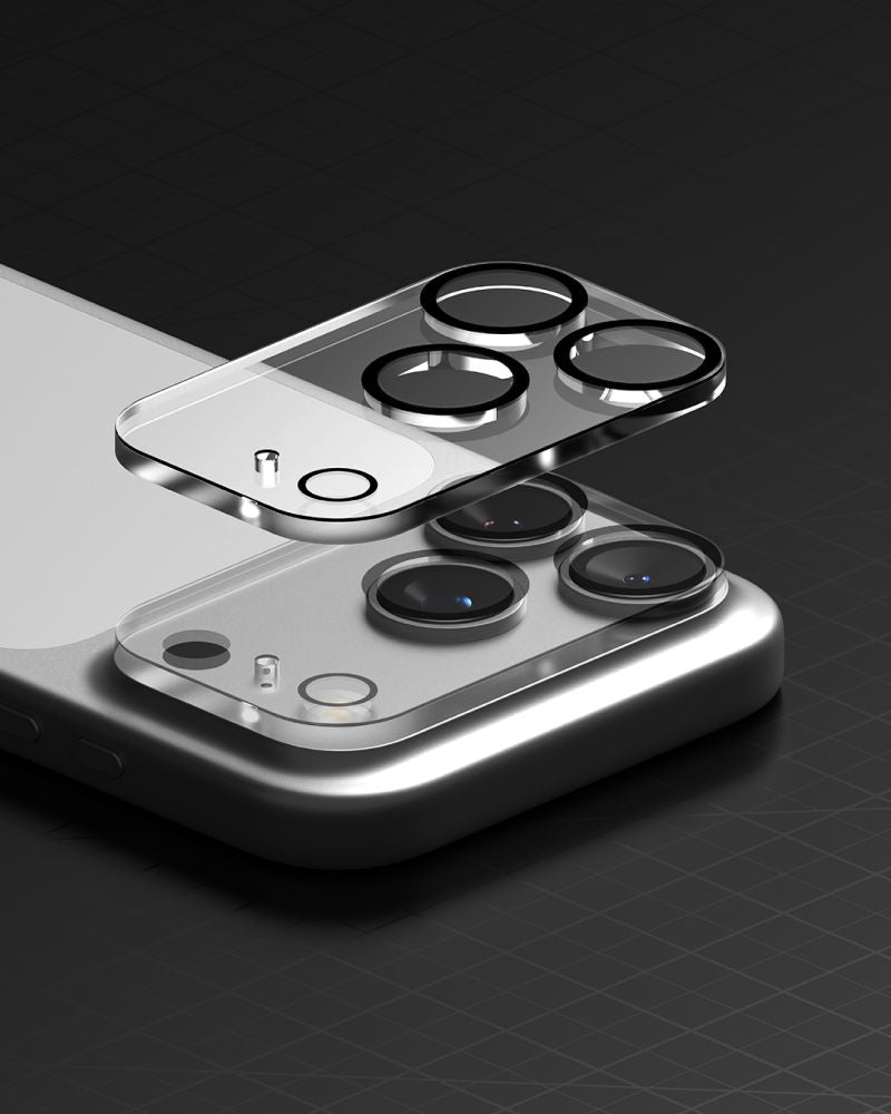 Ringke Camera Full Cover 2 vnt. grūdintas stiklas Apple iPhone 18 Pro – juodas -- iPhone 18 Pro
