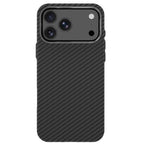Tech-Protect Ion Carbon MagSafe dėklas iPhone 18 Pro Max / 17 Pro Max - juoda ir sidabrinė -- iPhone 18 Pro Max / iPhone...