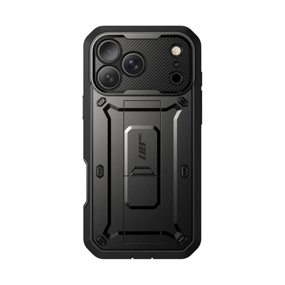 Supcase Unicorn Beetle Pro dėklas iPhone 18 Pro / 17 Pro - Juodas -- iPhone 18 Pro / iPhone 17 Pro