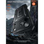 Supcase Unicorn Beetle Pro dėklas iPhone 18 Pro / 17 Pro - Juodas -- iPhone 18 Pro / iPhone 17 Pro