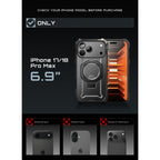 Supcase UB Grip Mag MagSafe dėklas iPhone 18 Pro Max / 17 Pro Max - Juodas -- iPhone 18 Pro Max / iPhone 17 Pro Max