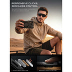 Supcase UB Grip Mag MagSafe dėklas iPhone 18 Pro Max / 17 Pro Max - Juodas -- iPhone 18 Pro Max / iPhone 17 Pro Max