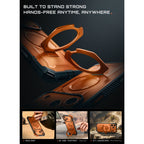Supcase UB Grip Mag MagSafe dėklas iPhone 18 Pro Max / 17 Pro Max - Oranžinė -- iPhone 18 Pro Max / iPhone 17 Pro Max