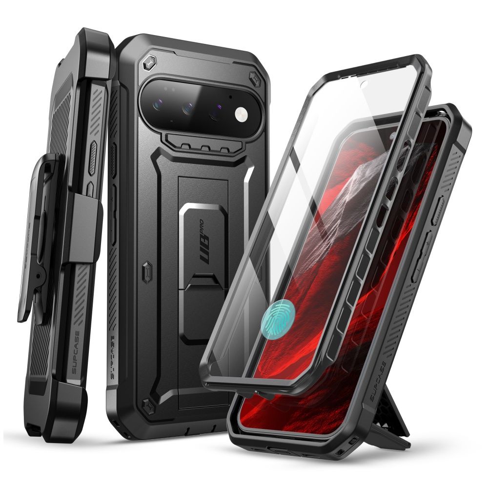 Supcase Unicorn Beetle Pro dėklas Google Pixel 11 Pro - juodas -- Google Pixel 11 Pro