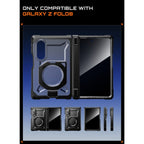 Supcase UB Grip Mag MagSafe privatumo dėklas Samsung Galaxy Z Fold 8 - juodas -- Samsung Galaxy Z Fold 8