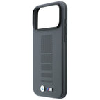 BMW M Blue Perfo Metal Logo MagSafe dėklas skirtas iPhone 18 Pro Max / 17 Pro Max - Pilka -- iPhone 18 Pro Max / iPhone...
