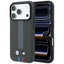 BMW M Quadrille Kevlar Tricolor Print Lines MagSafe dėklas iPhone 18 Pro / 17 Pro - antracinė -- iPhone 18 Pro / iPhone...