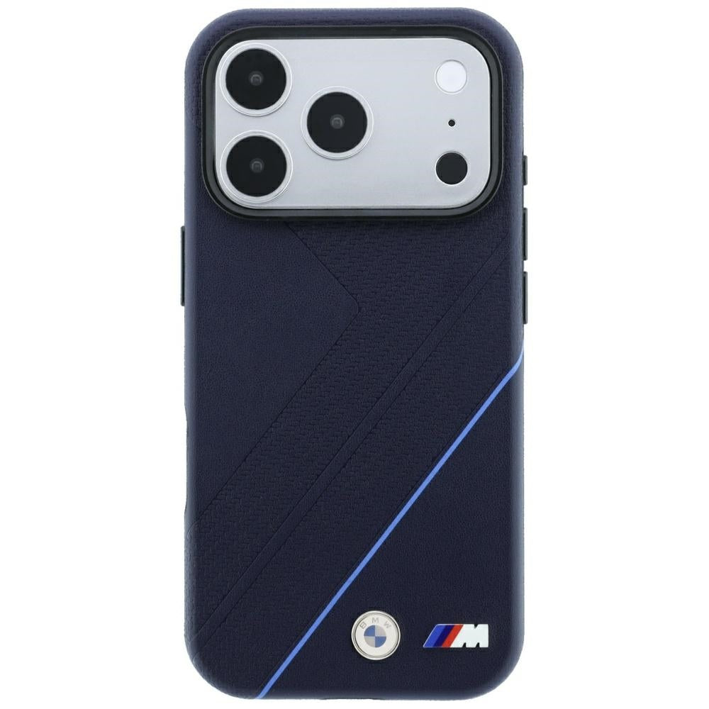 BMW M Tire Track Blue Line MagSafe dėklas iPhone 18 Pro / 17 Pro - tamsiai mėlyna -- iPhone 18 Pro / iPhone 17 Pro