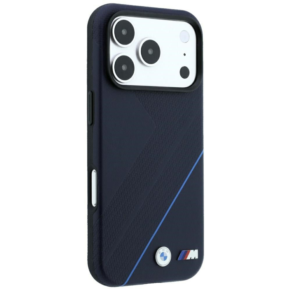 BMW M Tire Track Blue Line MagSafe dėklas iPhone 18 Pro / 17 Pro - tamsiai mėlyna -- iPhone 18 Pro / iPhone 17 Pro
