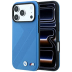 BMW M Tire Track Metal Logo MagSafe dėklas iPhone 18 Pro Max / 17 Pro Max - Mėlyna -- iPhone 18 Pro Max / iPhone 17 Pro Max