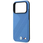 BMW M Tire Track Metal Logo MagSafe dėklas iPhone 18 Pro Max / 17 Pro Max - Mėlyna -- iPhone 18 Pro Max / iPhone 17 Pro Max