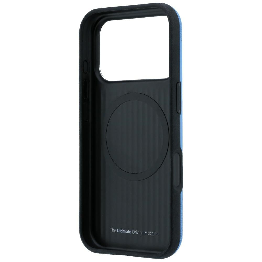 BMW M Tire Track Metal Logo MagSafe dėklas iPhone 18 Pro Max / 17 Pro Max - Mėlyna -- iPhone 18 Pro Max / iPhone 17 Pro Max