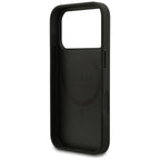 Guess 4G Small Classic Logo MagSafe dėklas iPhone 18 Pro / 17 Pro - Juoda -- iPhone 18 Pro / iPhone 17 Pro