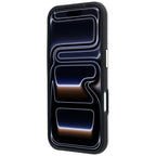 Guess Granuliuota ir Didelė Derža Logotipo dėklas Apple iPhone 18 Pro Max / 17 Pro Max - Rožinė -- iPhone 18 Pro Max /...