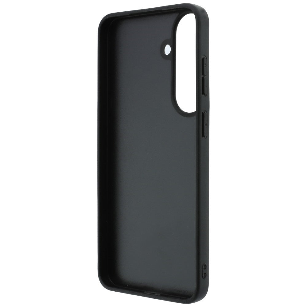 Guess Leather 4G Metal Logo dėklas Samsung Galaxy S26 FE - Ruda -- Samsung Galaxy S26 FE