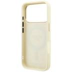 Guess Ring Stand 360 grūdintas Classic Logo MagSafe dėklas iPhone 18 Pro Max / 17 Pro Max - smėlio spalva -- iPhone 18...