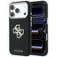 Guess Smooth & Big Strass Logo dėklas iPhone 18 Pro / 17 Pro - Juoda -- iPhone 18 Pro / iPhone 17 Pro