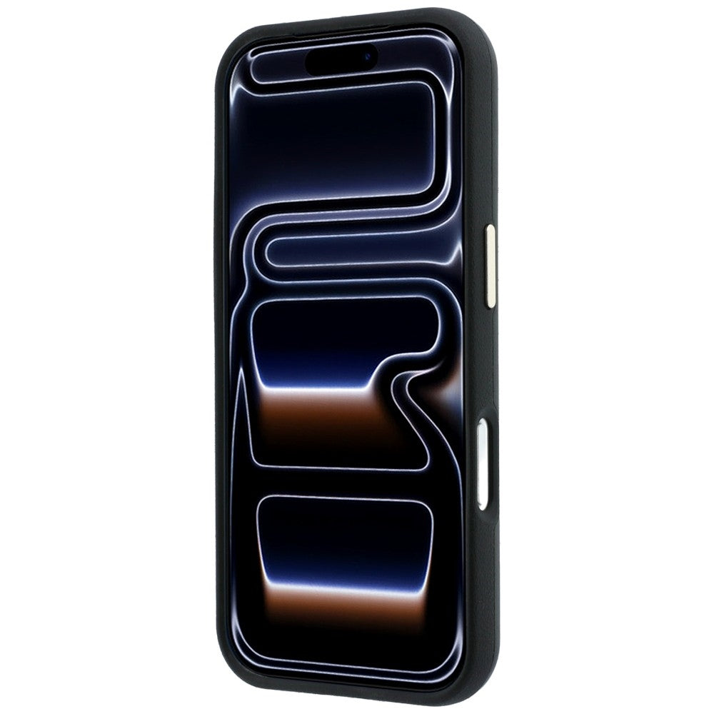 Guess Smooth & Big Strass Logo dėklas iPhone 18 Pro / 17 Pro - Juoda -- iPhone 18 Pro / iPhone 17 Pro