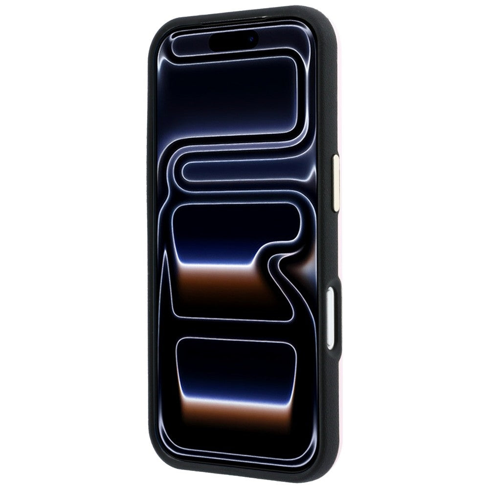 Guess Smooth & Big Strass Logo dėklas iPhone 18 Pro / 17 Pro - Rožinė -- iPhone 18 Pro / iPhone 17 Pro