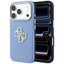 Guess Smooth & Big Strass Logo dėklas iPhone 18 Pro Max / 17 Pro Max - Mėlynas -- iPhone 18 Pro Max / iPhone 17 Pro Max