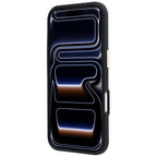 Guess Smooth & Big Strass Logo dėklas iPhone 18 Pro Max / 17 Pro Max - Rožinė -- iPhone 18 Pro Max / iPhone 17 Pro Max