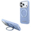 Dėklas Karl Lagerfeld Ring Stand 360 Saffiano Classic Logo MagSafe, skirtas iPhone 18 Pro Max / 17 Pro Max - šviesiai...