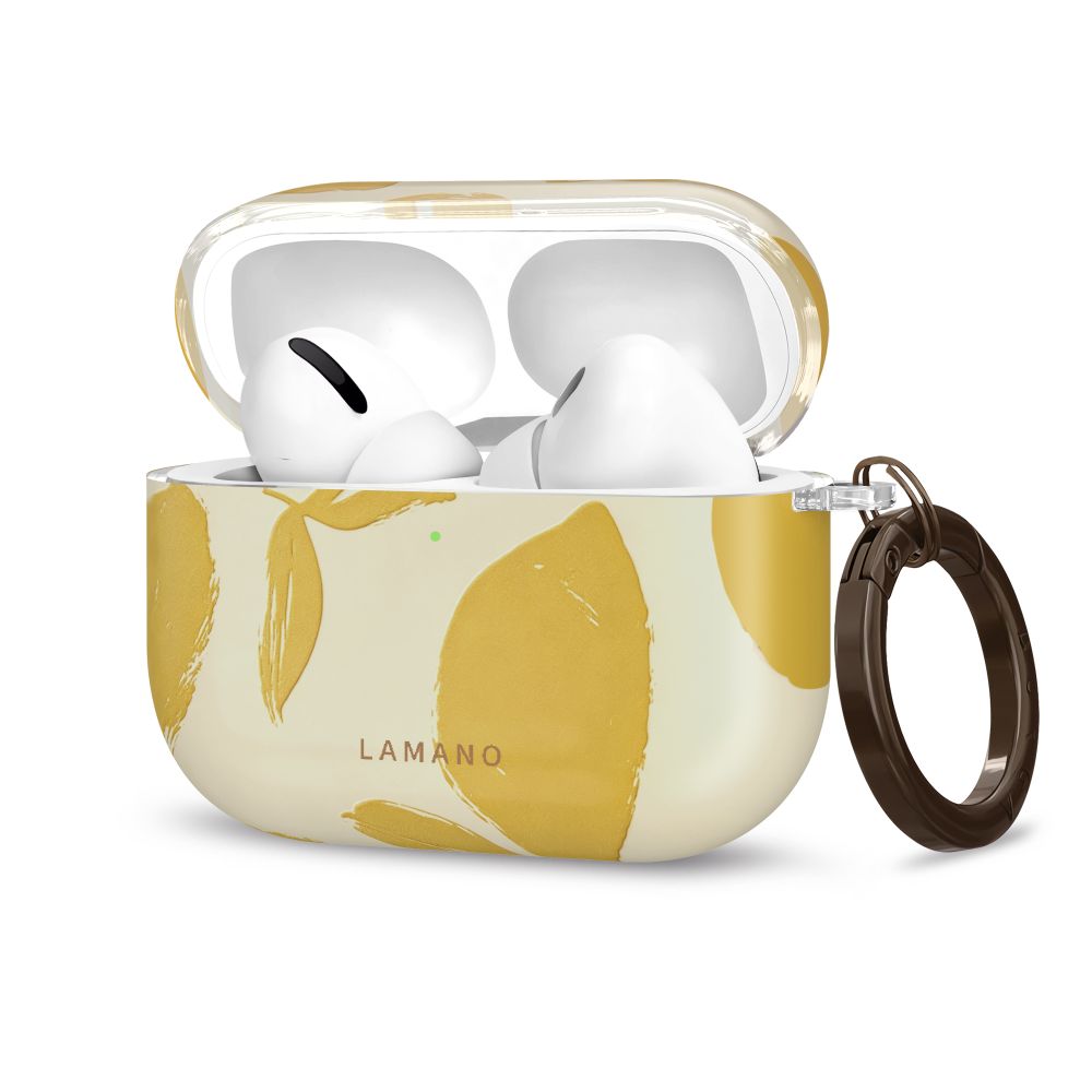 Lamano Tech-Protect dėklas AirPods Pro 3 - geltonas ir baltas -- AirPods Pro 3