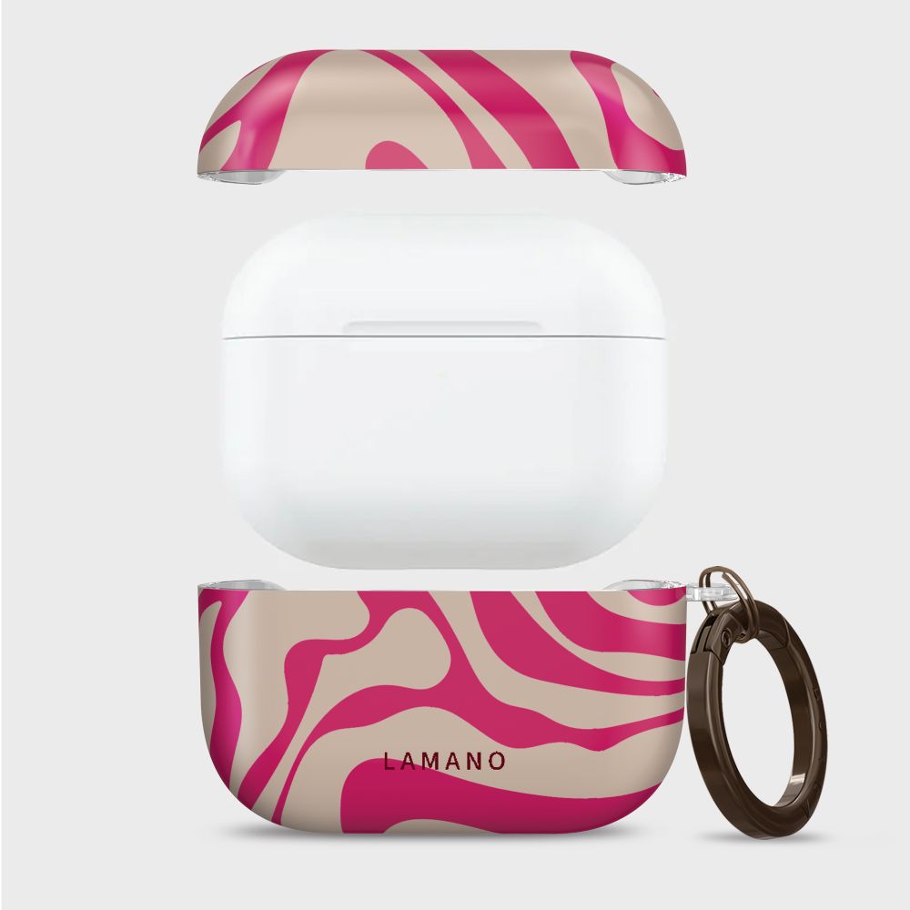 Lamano Tech-Protect dėklas AirPods Pro 3 - rožinis ir smėlio spalva -- AirPods Pro 3