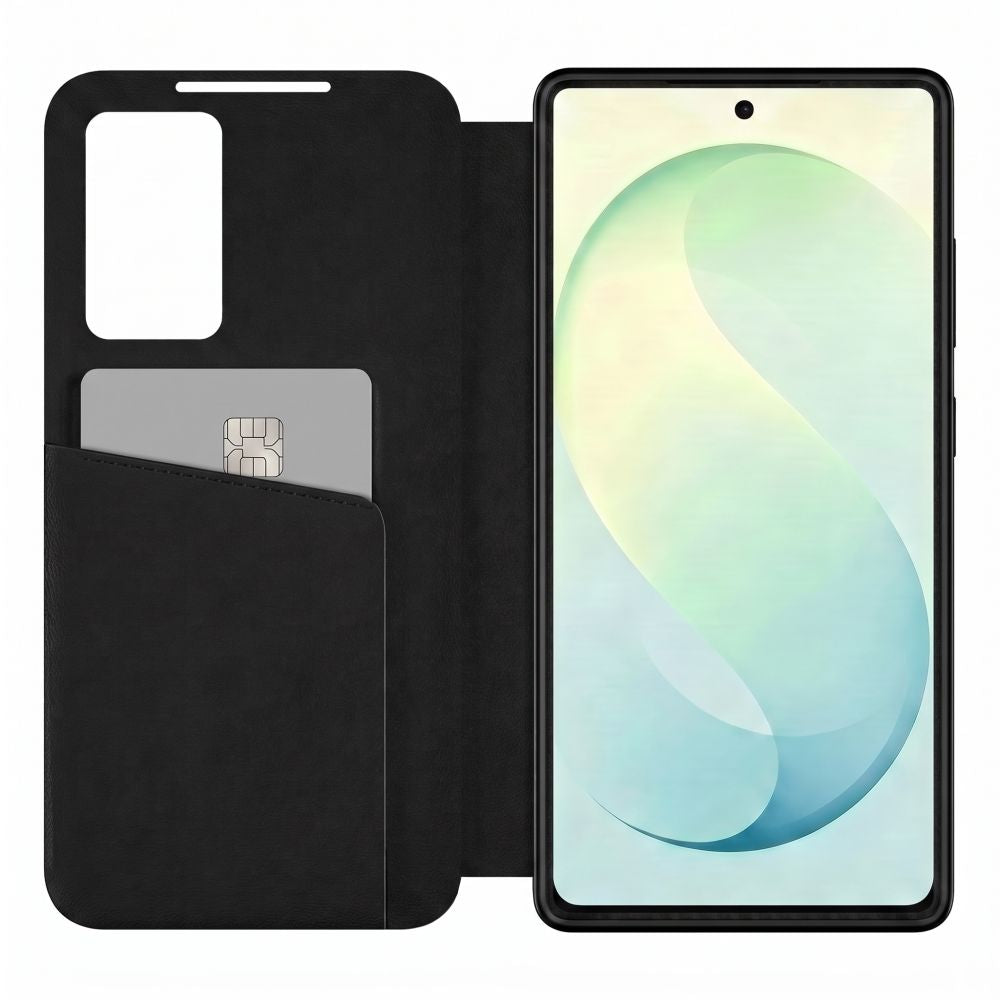 Tech-Protect Smart Wallet dėklas Samsung Galaxy S26 FE - matinis juodas -- Samsung Galaxy S26 FE