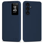 Tech-Protect Smart Wallet dėklas Samsung Galaxy S26 FE - matinis tamsiai mėlynas -- Samsung Galaxy S26 FE