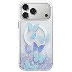 Uniq Coehl Aria magnetinis krūvimo dėklas iPhone 18 Pro Max / 17 Pro Max - mėlynas -- iPhone 18 Pro Max / iPhone 17 Pro Max