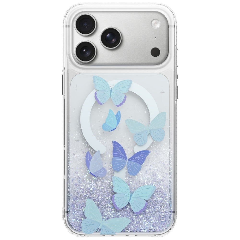 Uniq Coehl Aria magnetinis krūvimo dėklas iPhone 18 Pro Max / 17 Pro Max - mėlynas -- iPhone 18 Pro Max / iPhone 17 Pro Max
