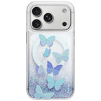 Uniq Coehl Aria magnetinis įkrovimo dėklas skirtas iPhone 18 Pro / 17 Pro - mėlynas -- iPhone 18 Pro / iPhone 17 Pro