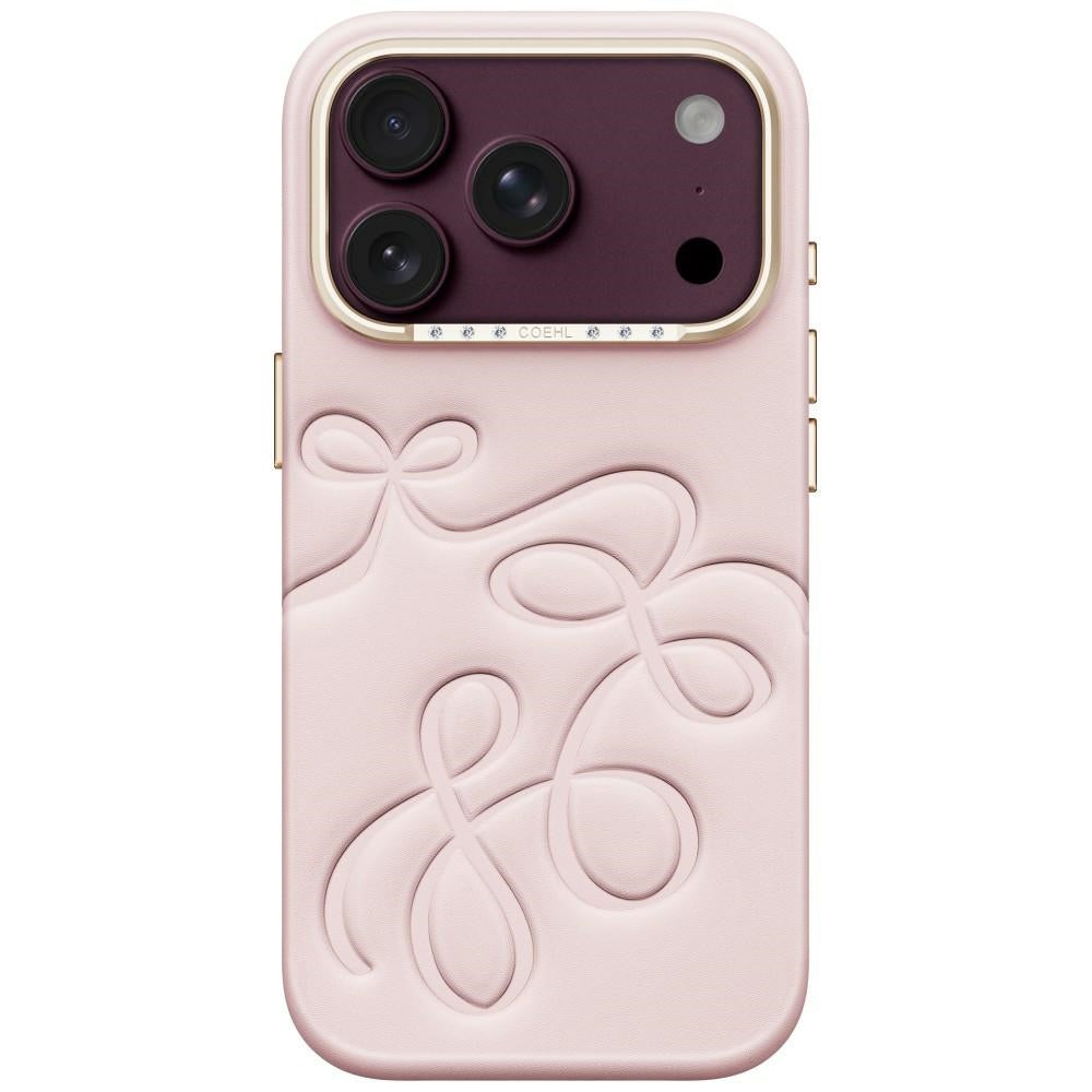 Uniq Coehl Cloude magnetinis įkrovimo dėklas skirtas iPhone 18 Pro / 17 Pro - rožinė -- iPhone 18 Pro / iPhone 17 Pro