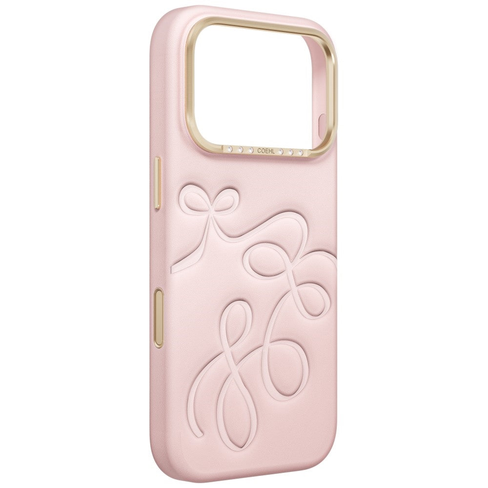 Uniq Coehl Cloude magnetinis įkrovimo dėklas skirtas iPhone 18 Pro / 17 Pro - rožinė -- iPhone 18 Pro / iPhone 17 Pro